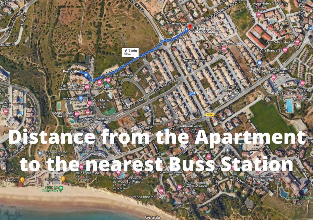Spacious Apartment Near Porto De Mos Beach, Lagos. מראה חיצוני תמונה